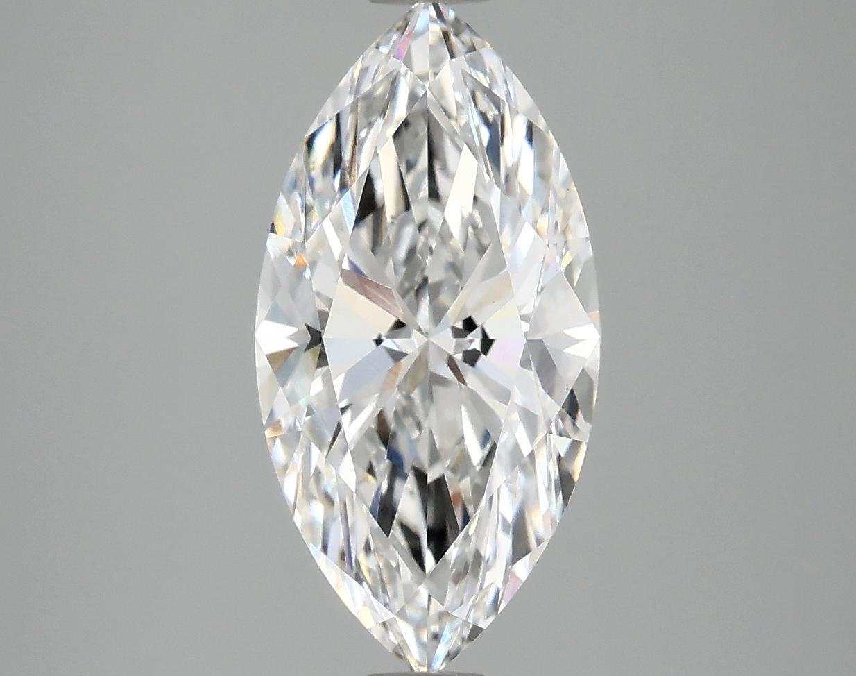 3.02 Carat Marquise Shaped Ideal Cut VS1 IGI Certified Lab Grown Diamond