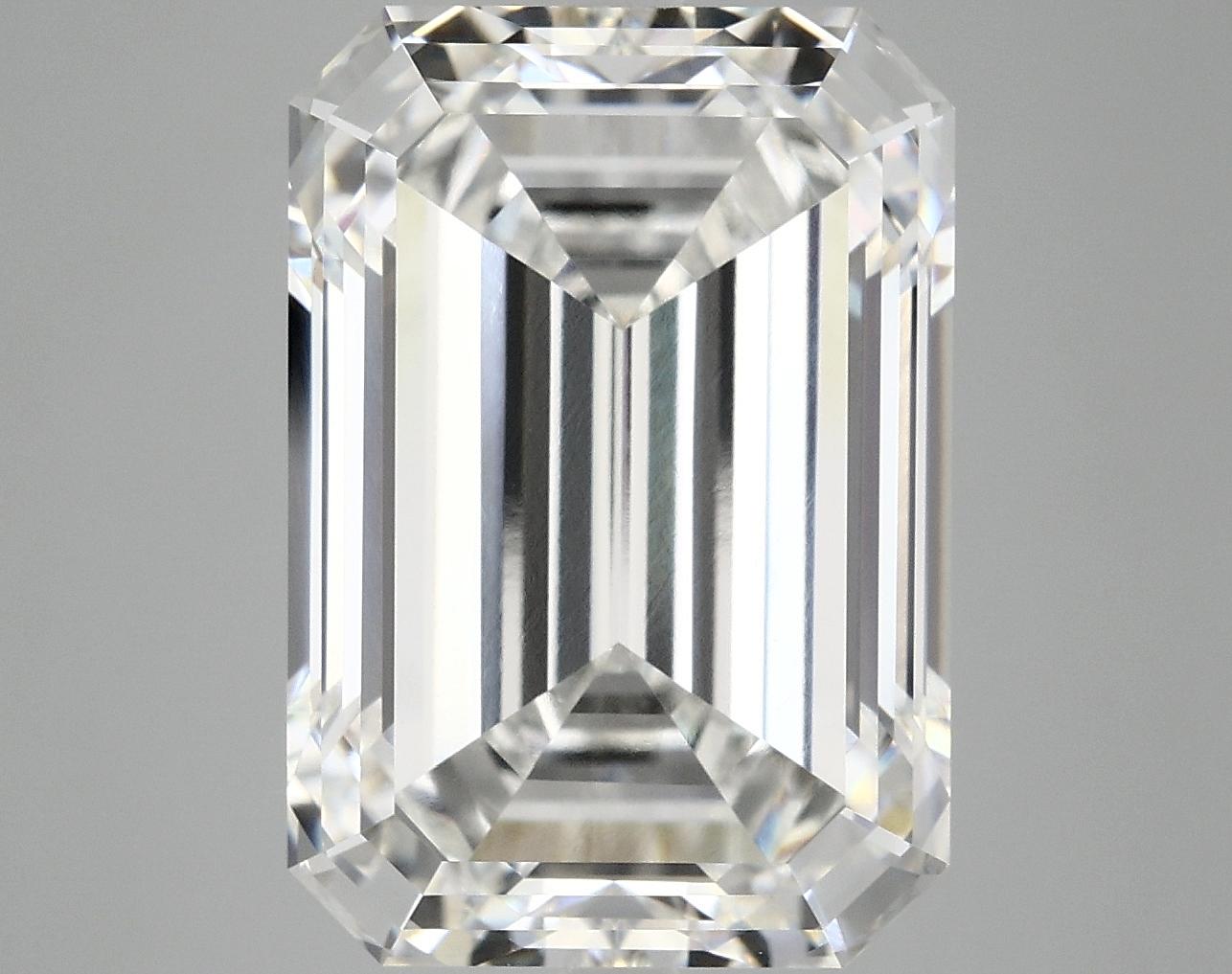 10.51 Carat Emerald Shaped Ideal Cut VVS2 IGI Certified Lab Grown Diamond