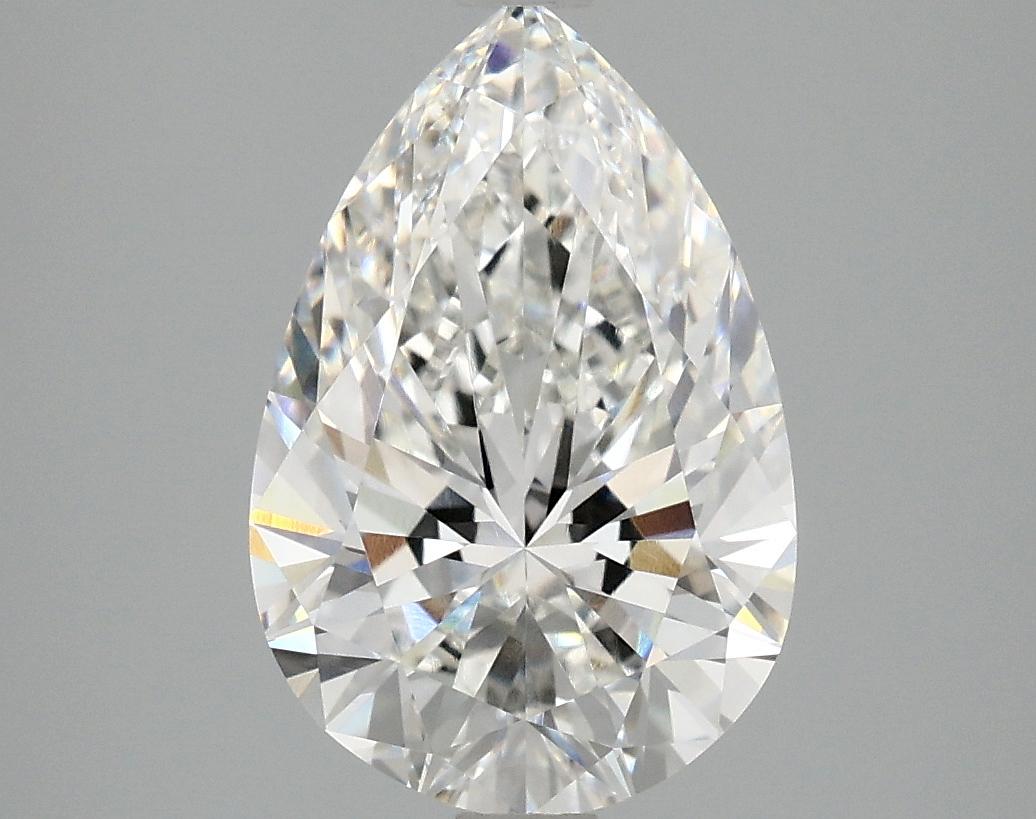3.04 Carat Pear Shaped Excellent Cut VVS2 IGI Certified Lab Grown Diamond