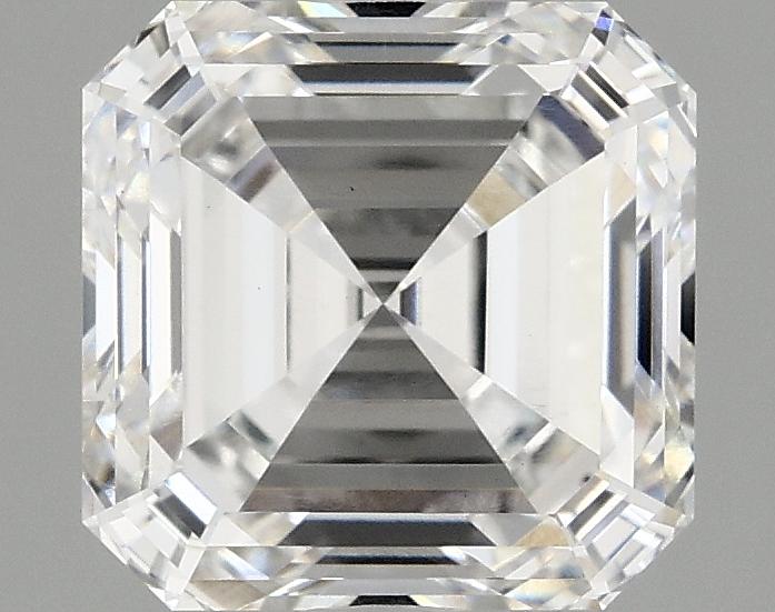 2.07 Carat Asscher Shaped Ideal Cut VS1 IGI Certified Lab Grown Diamond