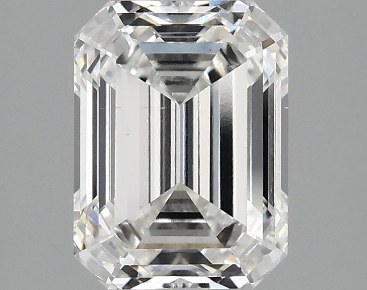 2.09 Carat Emerald Shaped Excellent Cut VS2 IGI Certified Lab Grown Diamond