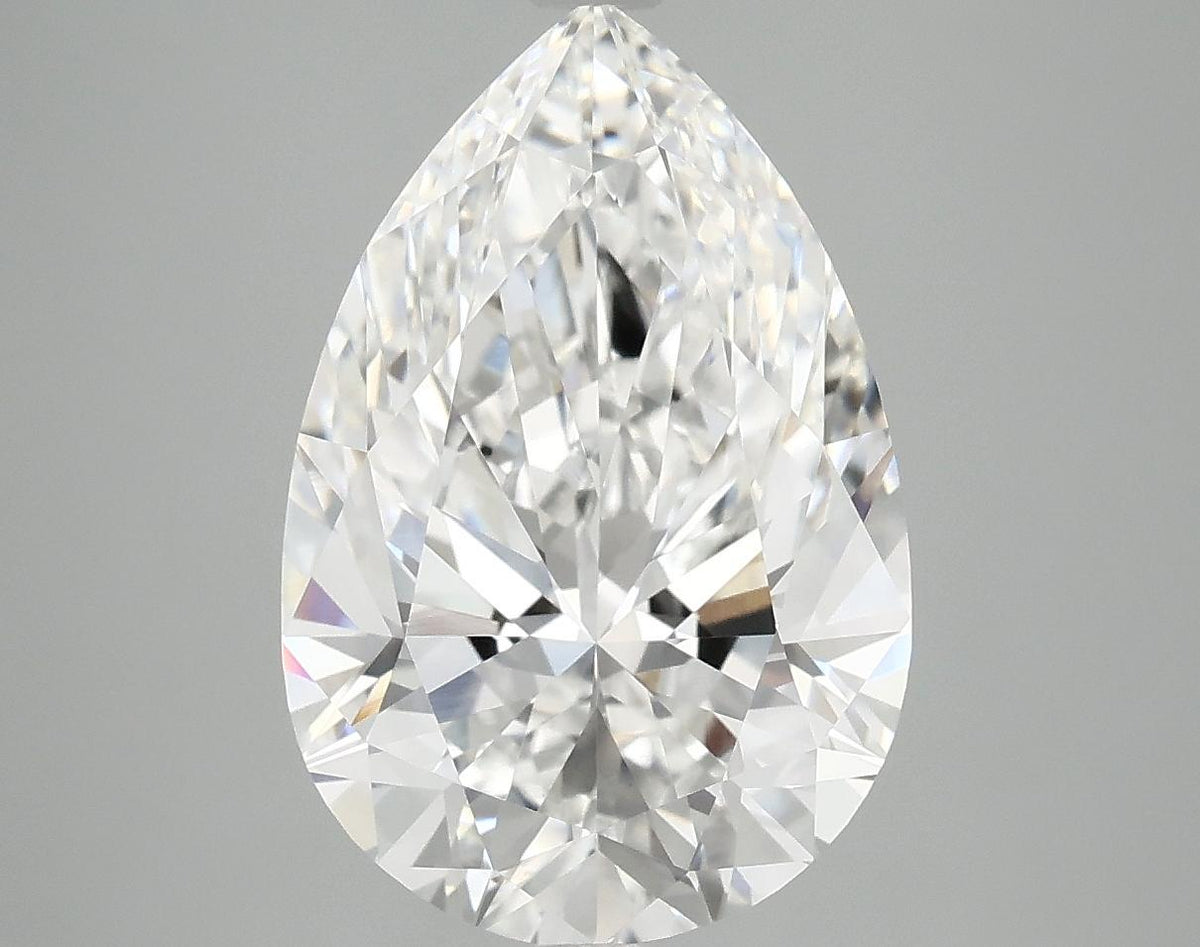 5.03 Carat Pear Shaped Excellent Cut VVS2 IGI Certified Lab Grown Diamond