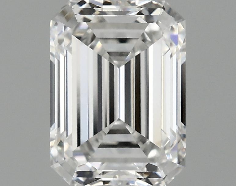 1.08 Carat Emerald Shaped Excellent Cut VVS2 IGI Certified Lab Grown Diamond