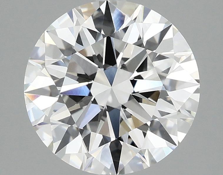 2.57 Carat Round Shaped Ideal Cut VVS2 IGI Certified Lab Grown Diamond