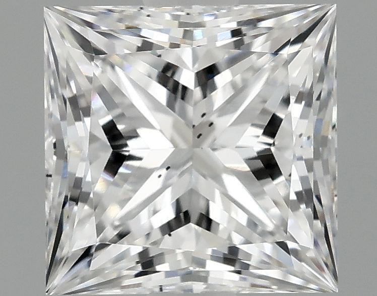 1.59 Carat Princess Shaped Ideal Cut SI1 IGI Certified Lab Grown Diamond