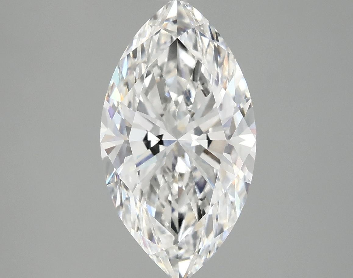 3.04 Carat Marquise Shaped Excellent Cut VVS2 IGI Certified Lab Grown Diamond