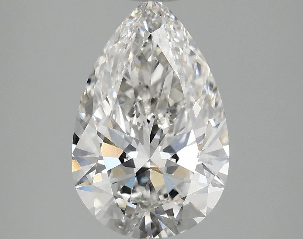 2.5 Carat Pear Shaped Ideal Cut VVS2 IGI Certified Lab Grown Diamond
