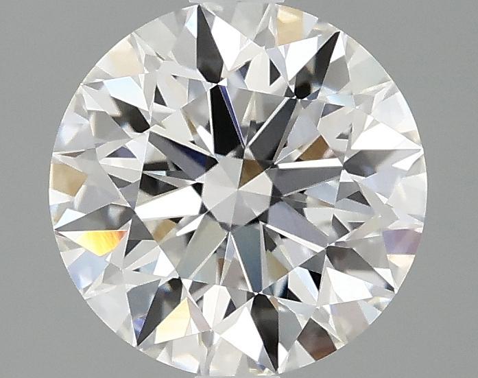 2.09 Carat Round Shaped Excellent Cut VVS2 IGI Certified Lab Grown Diamond