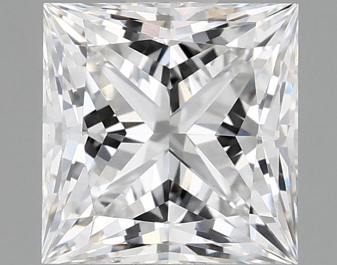 1.08 Carat Princess Shaped Ideal Cut VVS2 IGI Certified Lab Grown Diamond