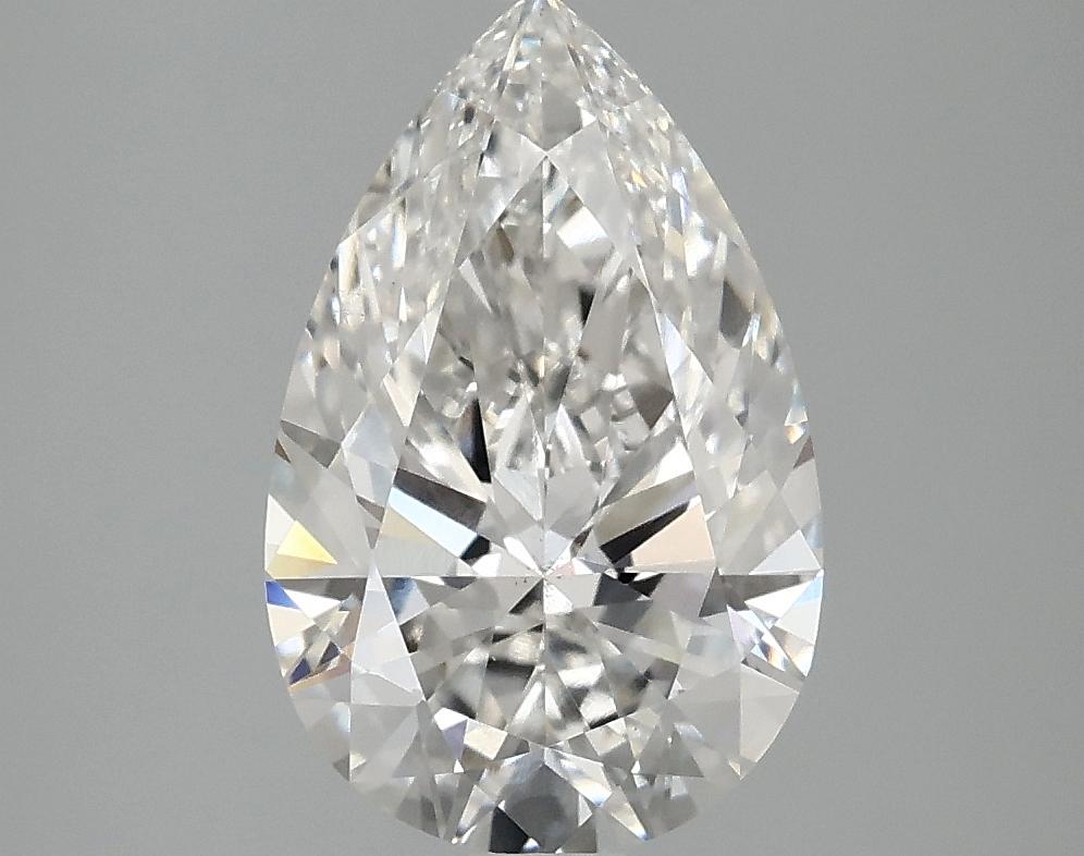 2.58 Carat Pear Shaped Ideal Cut VS2 IGI Certified Lab Grown Diamond