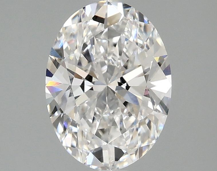 1.5 Carat Oval Shaped Excellent Cut VVS2 IGI Certified Lab Grown Diamond