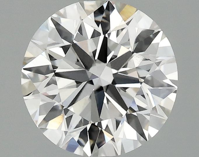 2.01 Carat Round Shaped Excellent Cut VVS2 IGI Certified Lab Grown Diamond