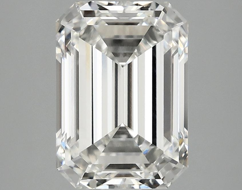 3.05 Carat Emerald Shaped Ideal Cut VVS2 IGI Certified Lab Grown Diamond