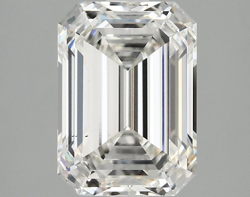 2.57 Carat Emerald Shaped Ideal Cut VS2 IGI Certified Lab Grown Diamond