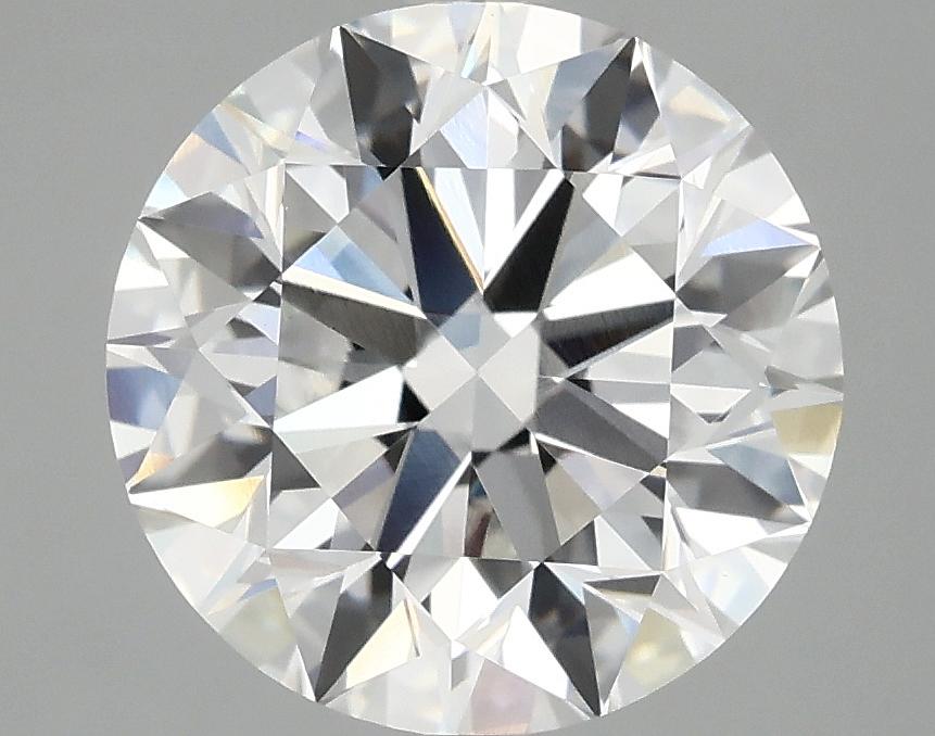 4.02 Carat Round Shaped Excellent Cut VVS2 IGI Certified Lab Grown Diamond