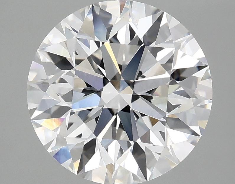 3.06 Carat Round Shaped Excellent Cut VVS2 IGI Certified Lab Grown Diamond