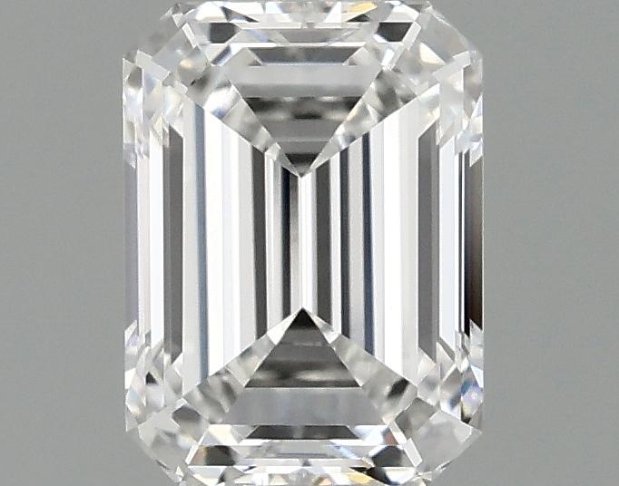 1.07 Carat Emerald Shaped Excellent Cut VVS2 IGI Certified Lab Grown Diamond