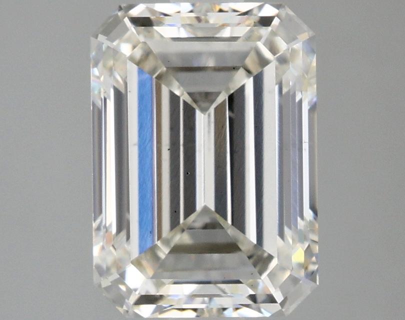 2.55 Carat Emerald Shaped Ideal Cut VS2 IGI Certified Lab Grown Diamond