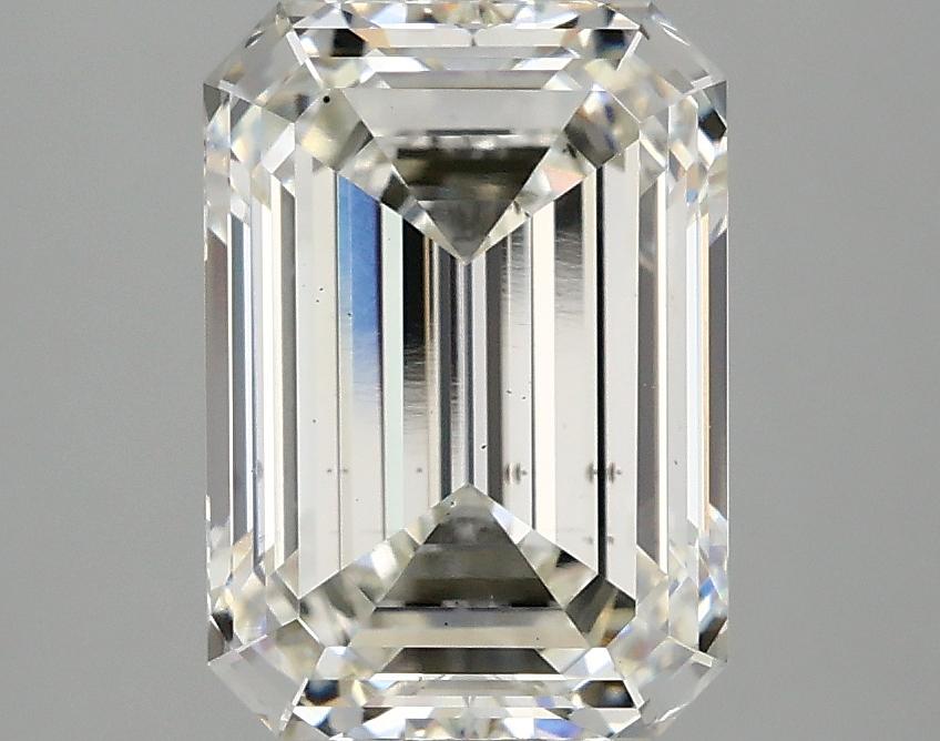 3.06 Carat Emerald Shaped Ideal Cut VS2 IGI Certified Lab Grown Diamond
