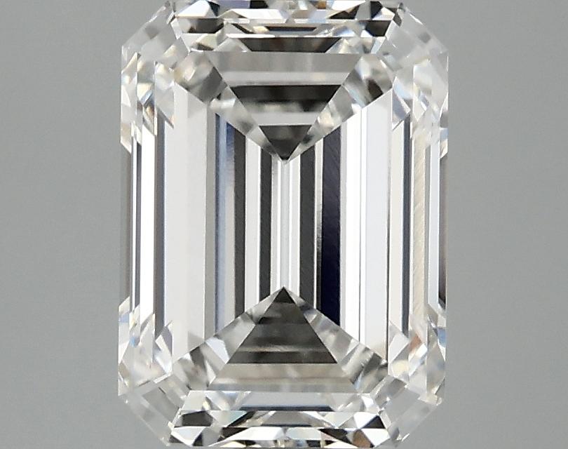 3.08 Carat Emerald Shaped Excellent Cut VVS2 IGI Certified Lab Grown Diamond