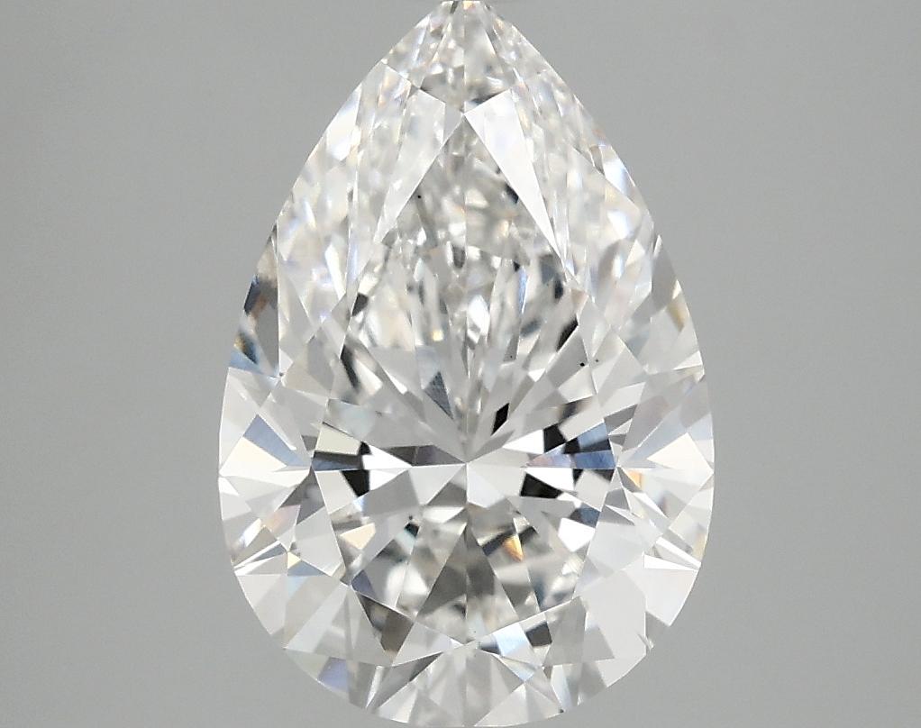 3.08 Carat Pear Shaped Excellent Cut VS1 IGI Certified Lab Grown Diamond