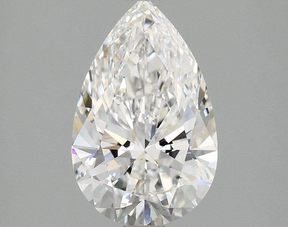 2.03 Carat Pear Shaped Ideal Cut VS1 IGI Certified Lab Grown Diamond
