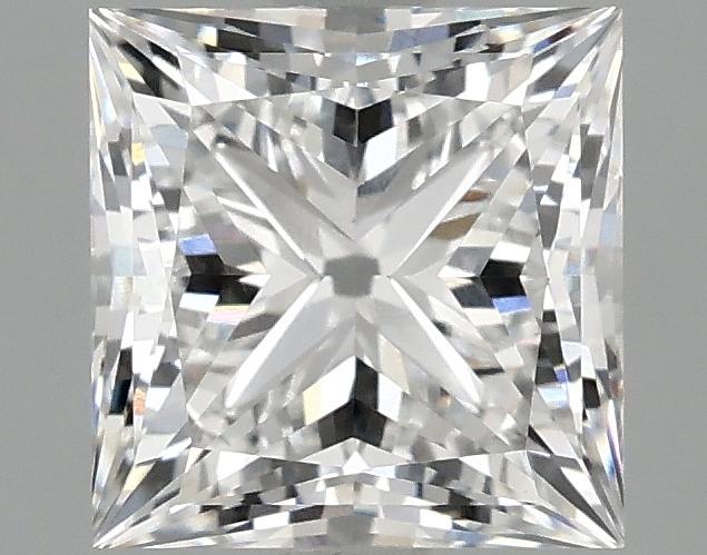 2.09 Carat Princess Shaped Ideal Cut VVS2 IGI Certified Lab Grown Diamond