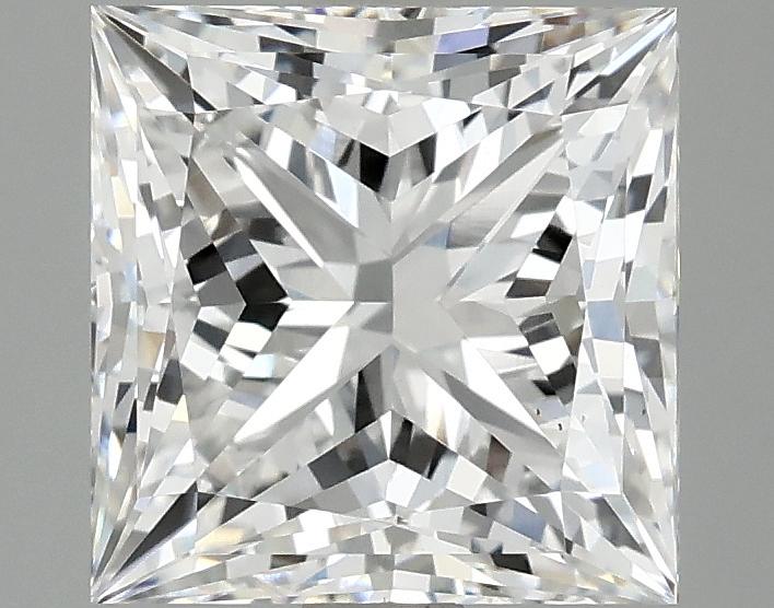3.07 Carat Princess Shaped Ideal Cut VS2 IGI Certified Lab Grown Diamond