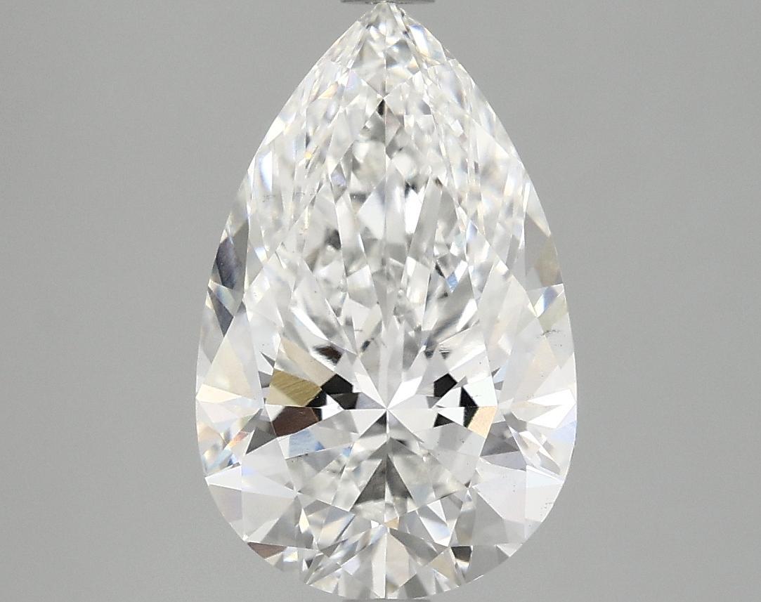 3.09 Carat Pear Shaped Ideal Cut VS2 IGI Certified Lab Grown Diamond