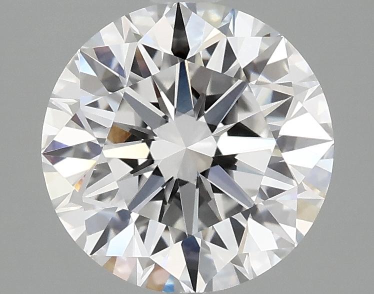 2.46 Carat Round Shaped Ideal Cut VVS2 IGI Certified Lab Grown Diamond