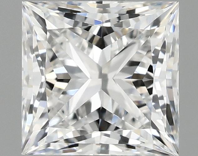 1.07 Carat Princess Shaped Ideal Cut VVS2 IGI Certified Lab Grown Diamond