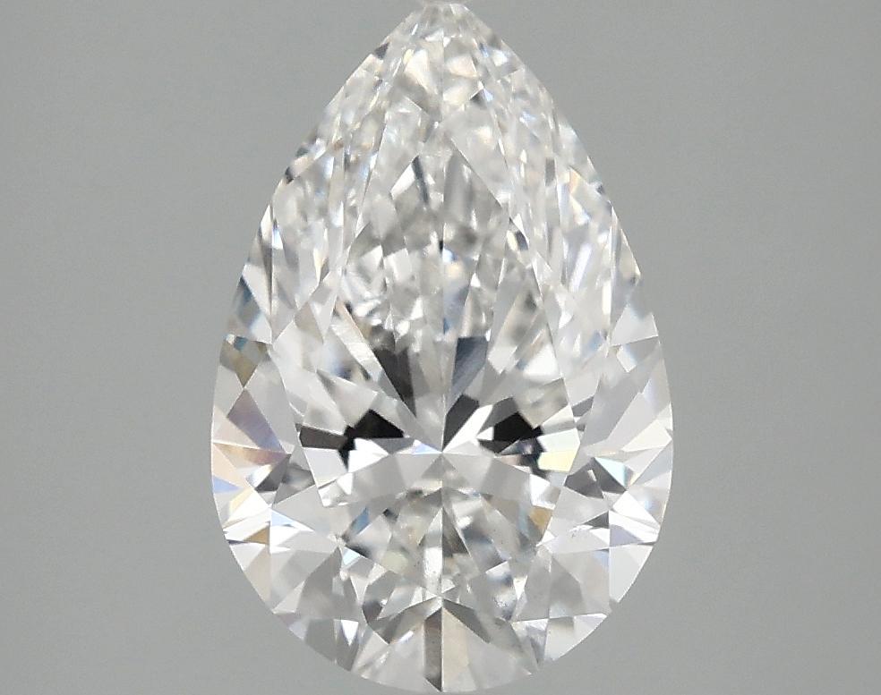 2.54 Carat Pear Shaped Excellent Cut VS1 IGI Certified Lab Grown Diamond