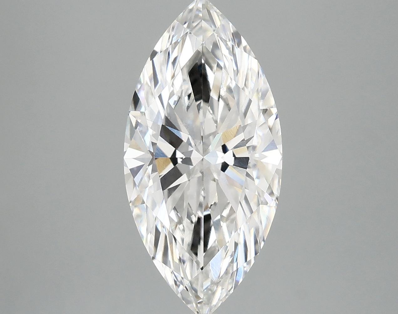 3.08 Carat Marquise Shaped Ideal Cut VS1 IGI Certified Lab Grown Diamond