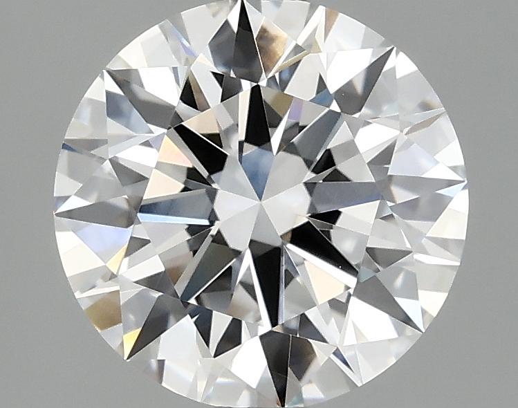 2.57 Carat Round Shaped Ideal Cut VVS2 IGI Certified Lab Grown Diamond