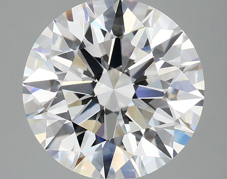3.09 Carat Round Shaped Ideal Cut VVS2 IGI Certified Lab Grown Diamond