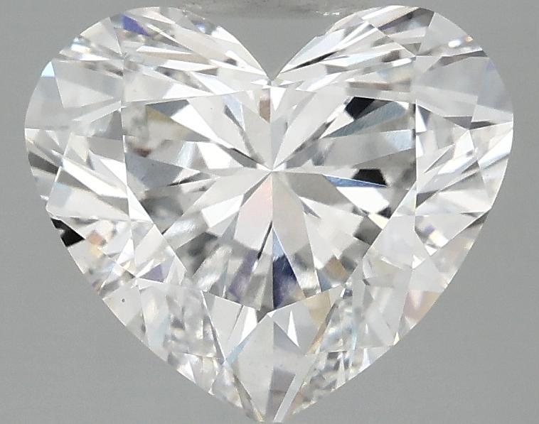 2.98 Carat Heart Shaped Ideal Cut VS1 IGI Certified Lab Grown Diamond