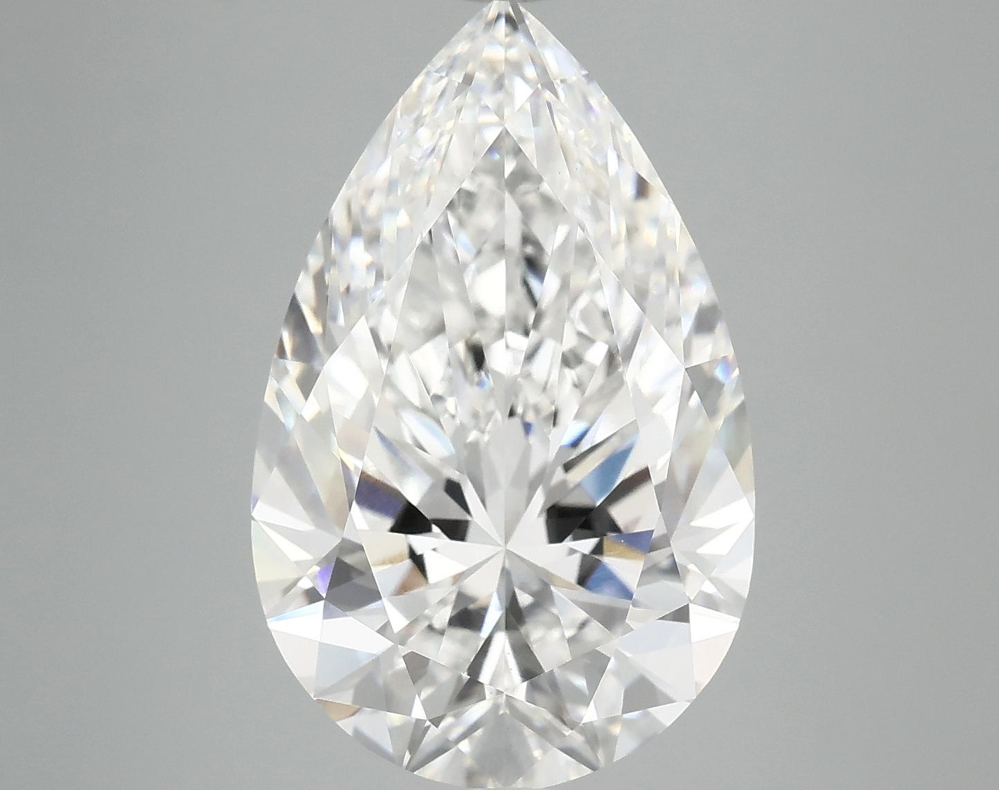 7.2 Carat Pear Shaped Ideal Cut VS1 IGI Certified Lab Grown Diamond