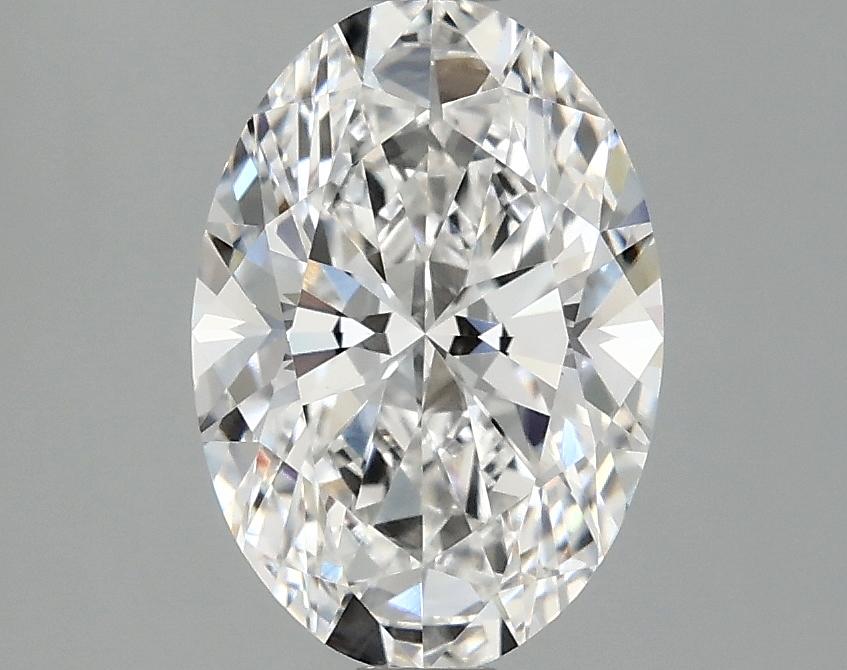 2.02 Carat Oval Shaped Ideal Cut VVS2 IGI Certified Lab Grown Diamond