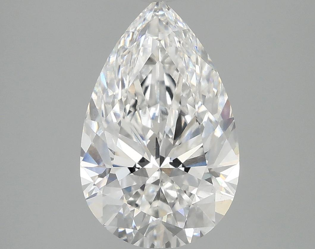 3.09 Carat Pear Shaped Ideal Cut VS1 IGI Certified Lab Grown Diamond