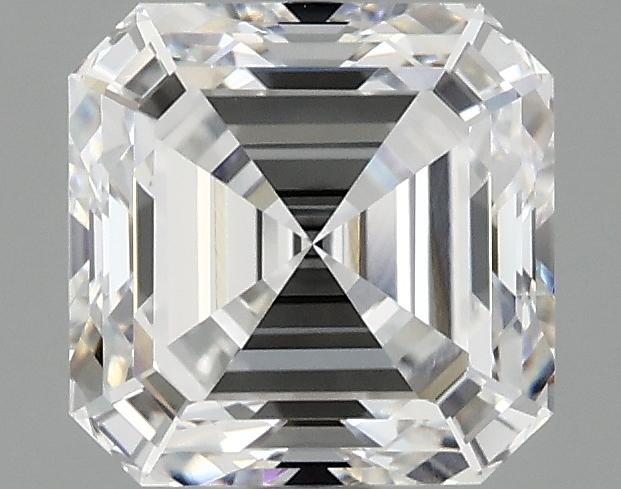 2.09 Carat Asscher Shaped Excellent Cut VVS2 IGI Certified Lab Grown Diamond