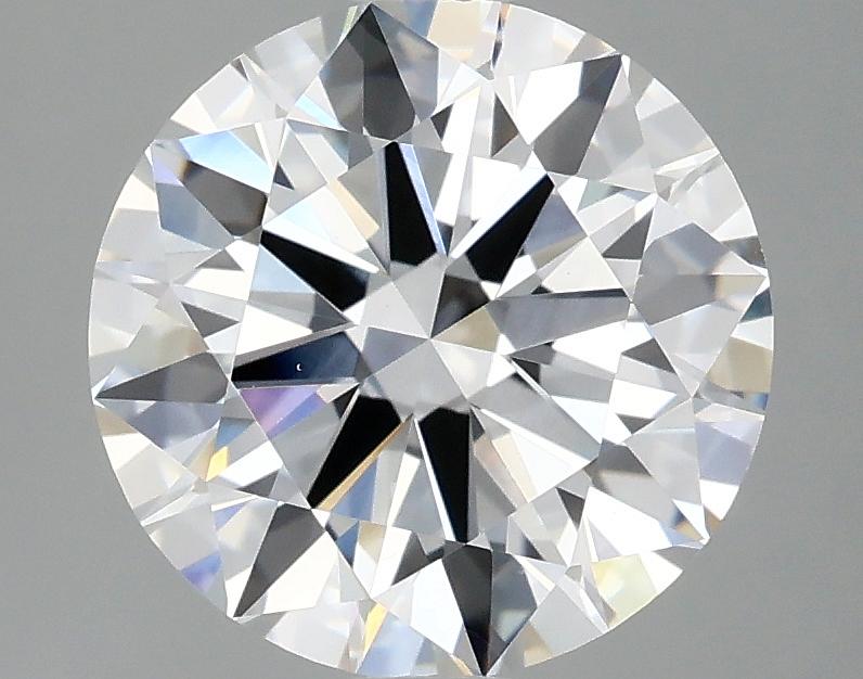 3.02 Carat Round Shaped Ideal Cut VVS2 IGI Certified Lab Grown Diamond