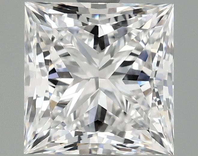 1.87 Carat Princess Shaped Ideal Cut VVS2 IGI Certified Lab Grown Diamond