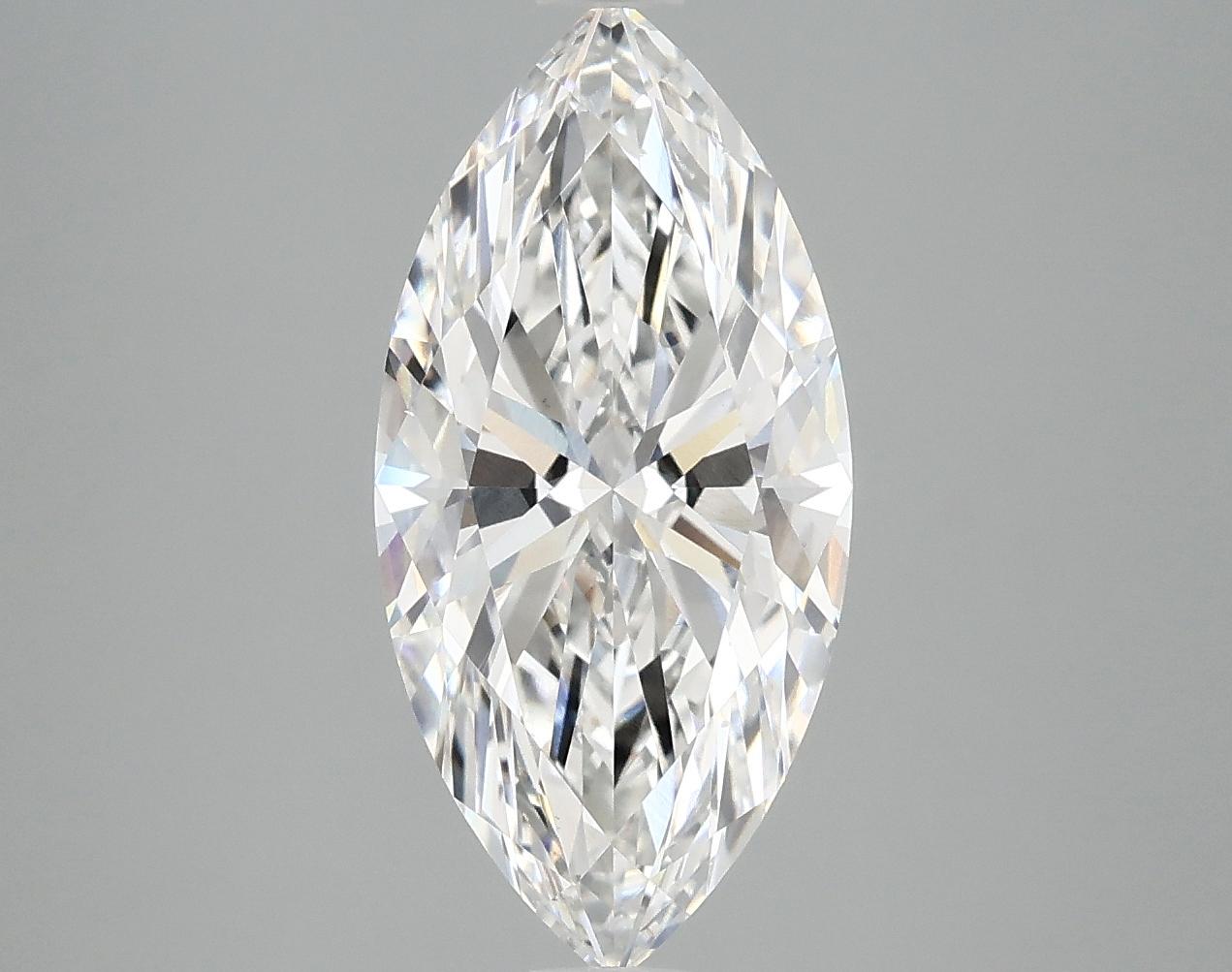 3.07 Carat Marquise Shaped Excellent Cut VS1 IGI Certified Lab Grown Diamond