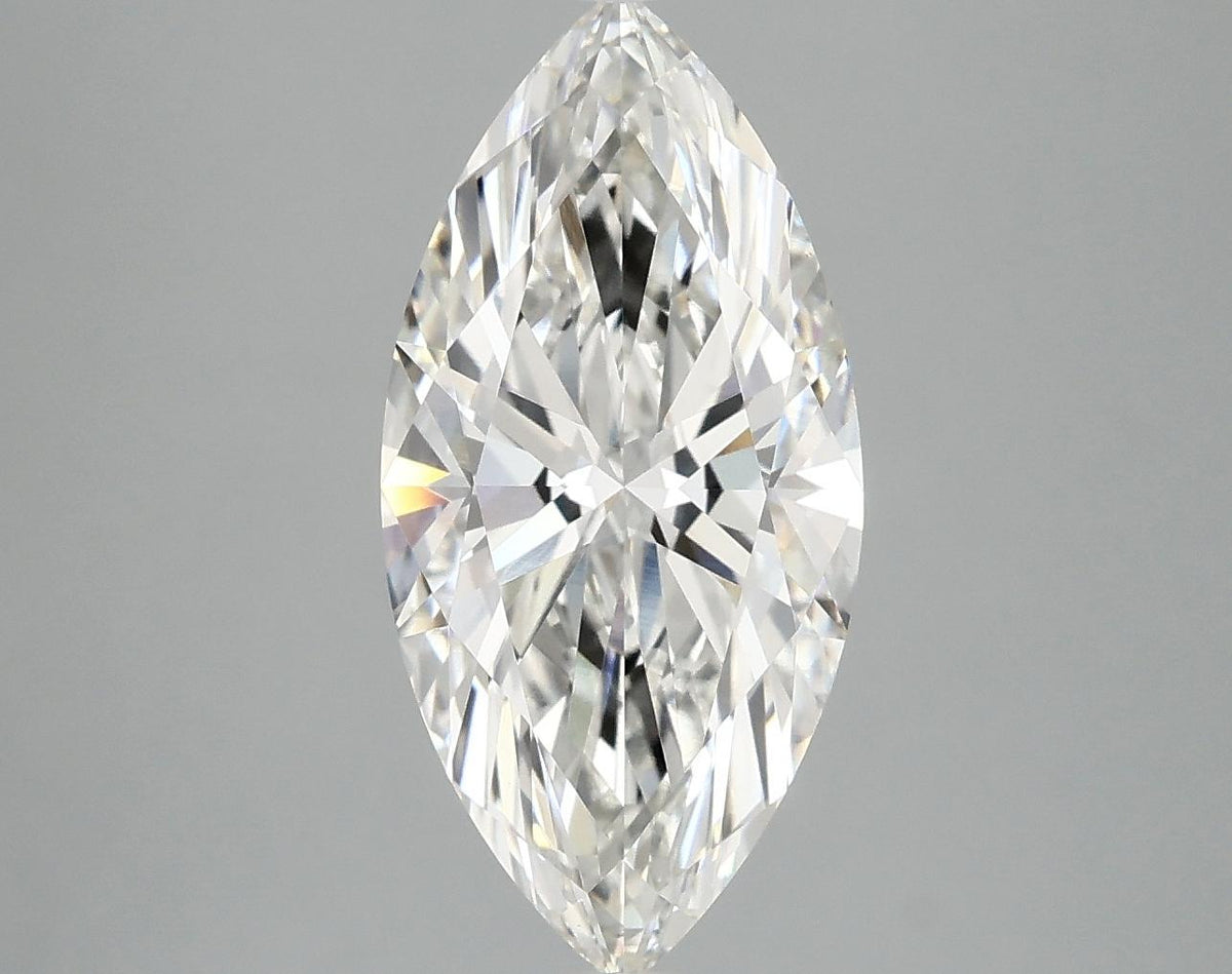 3.07 Carat Marquise Shaped Excellent Cut VS1 IGI Certified Lab Grown Diamond