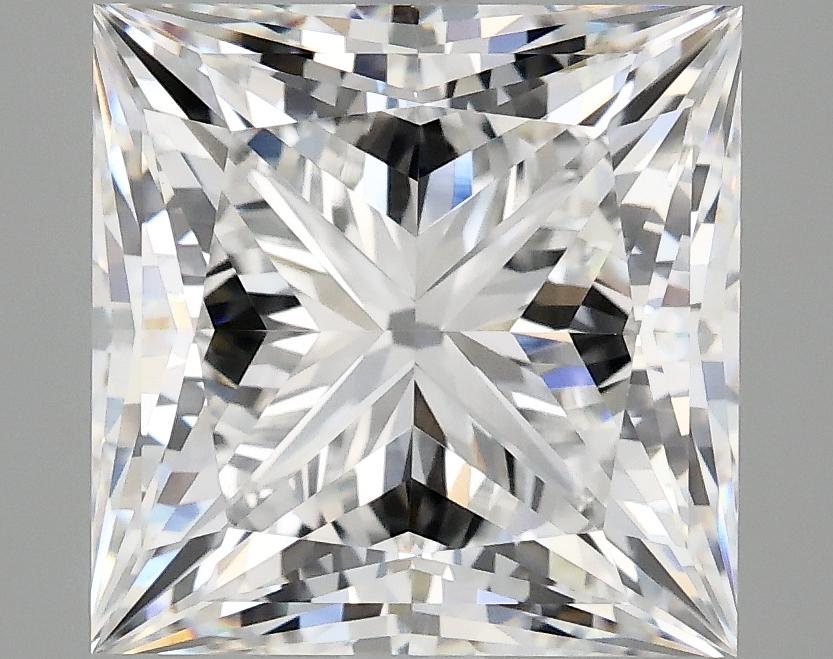 5.06 Carat Princess Shaped Ideal Cut VVS2 IGI Certified Lab Grown Diamond