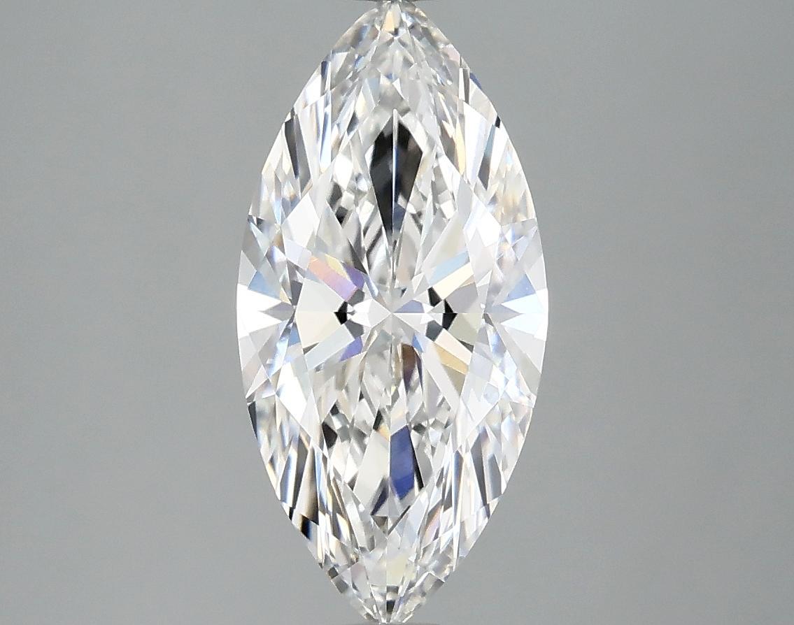 2.03 Carat Marquise Shaped Excellent Cut VVS2 IGI Certified Lab Grown Diamond
