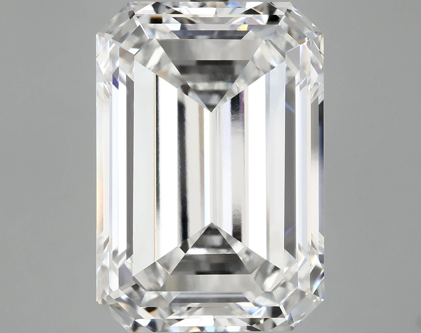15.27 Carat Emerald Shaped Ideal Cut VVS2 IGI Certified Lab Grown Diamond