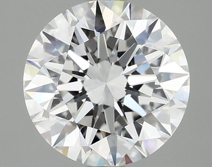 2.07 Carat Round Shaped Ideal Cut VVS2 IGI Certified Lab Grown Diamond