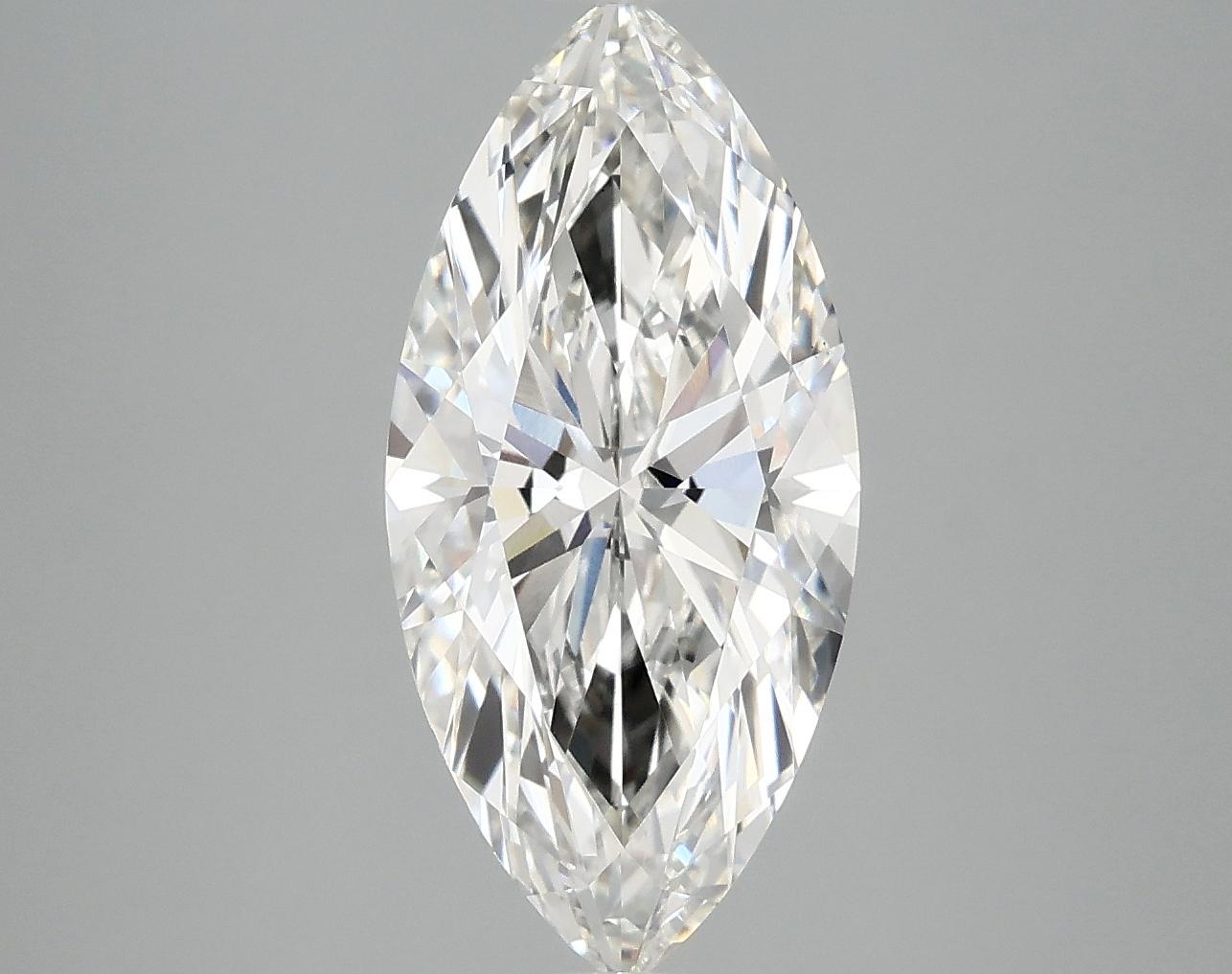 3.07 Carat Marquise Shaped Excellent Cut VS1 IGI Certified Lab Grown Diamond