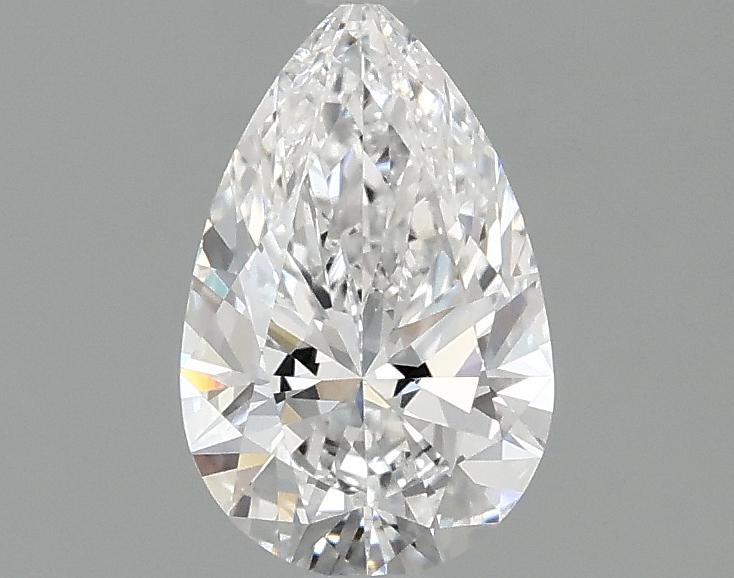 0.97 Carat Pear Shaped Ideal Cut VVS2 IGI Certified Lab Grown Diamond